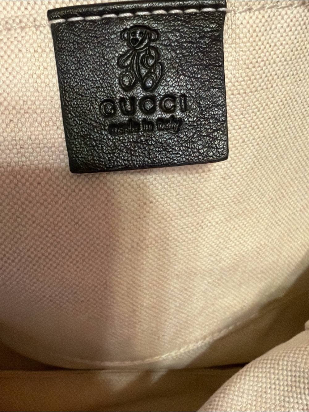 Gucci Rare Lavender Leopard Print Canvas Mini Tote Bag - Picture 8 of 9